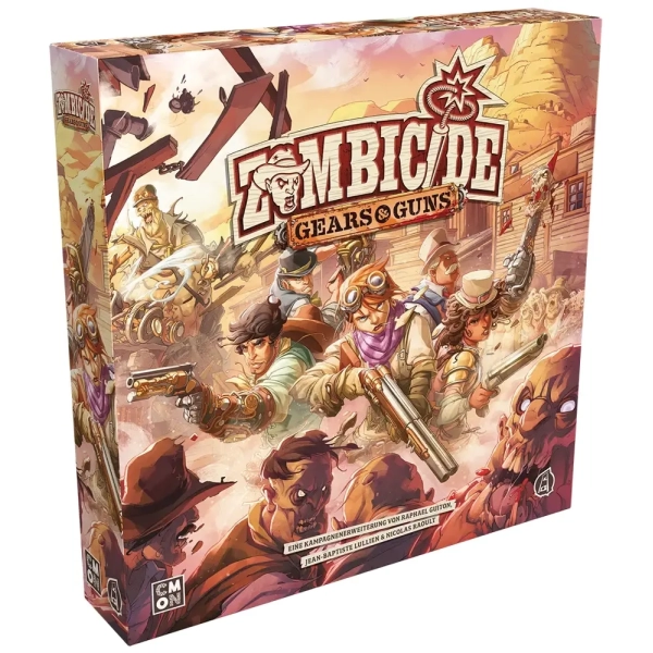 Zombicide Undead or Alive Erweiterung – Gears & Guns - DE