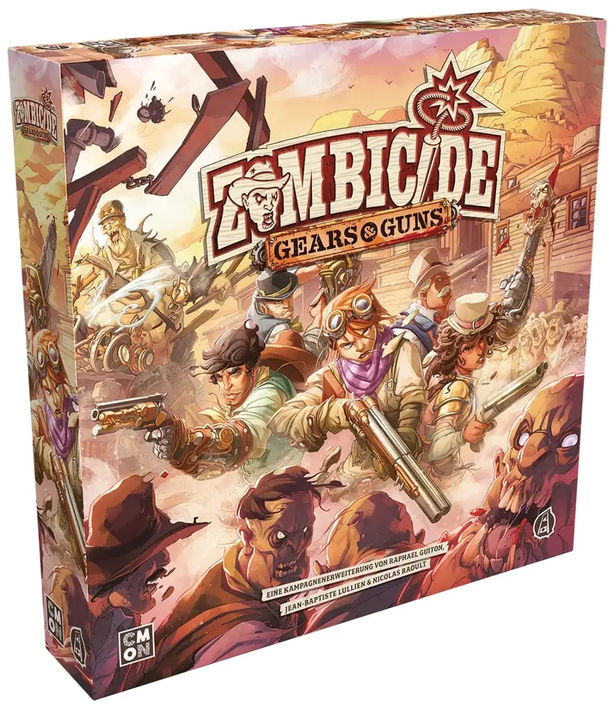 Zombicide Undead or Alive Erweiterung – Gears & Guns - DE