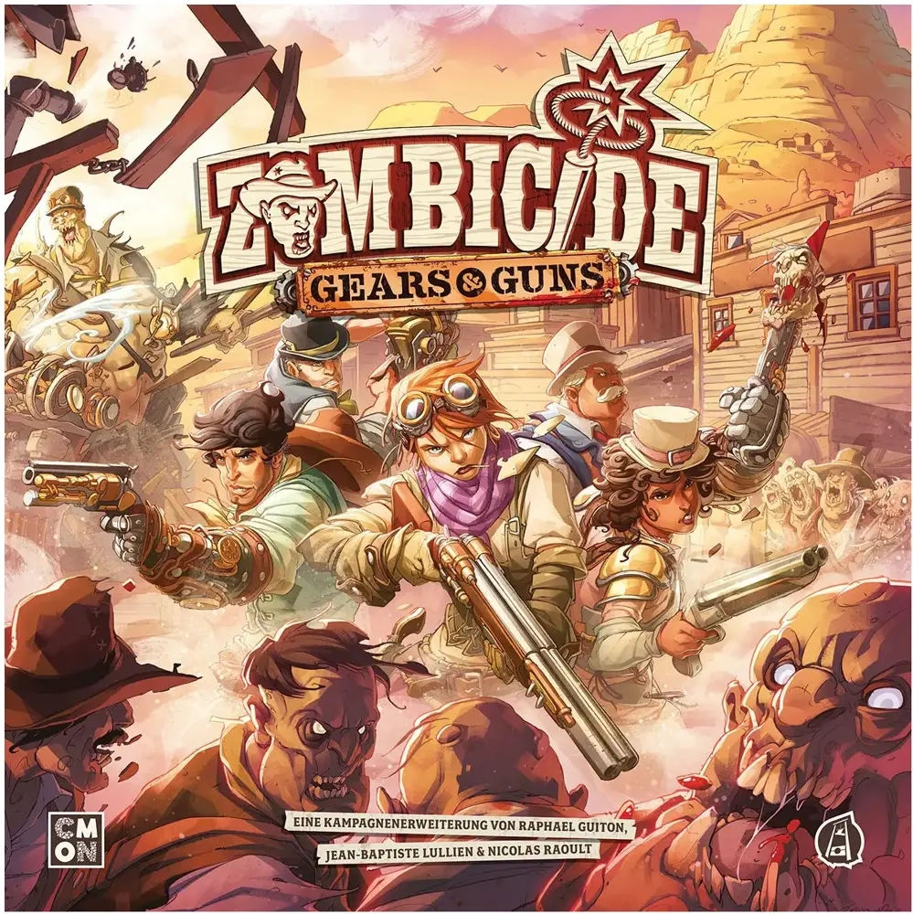 Zombicide Undead or Alive Erweiterung – Gears & Guns - DE