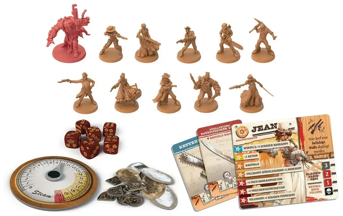 Zombicide Undead or Alive Erweiterung – Gears & Guns - DE