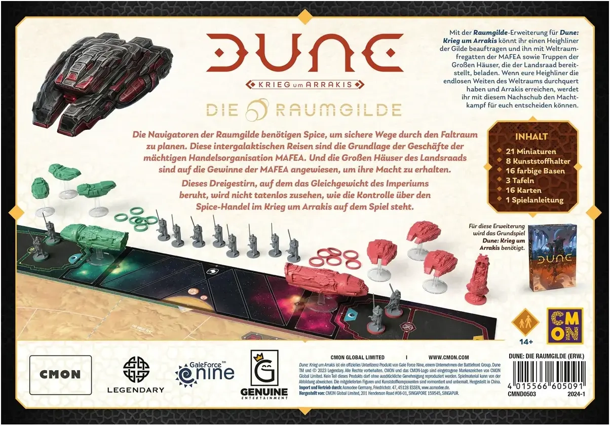 Dune: Krieg um Arrakis – Die Raumgilde (Erweiterung)