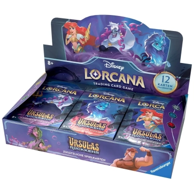 Disney Lorcana: Ursulas Rückkehr - Booster Display (24 Packs) - DE