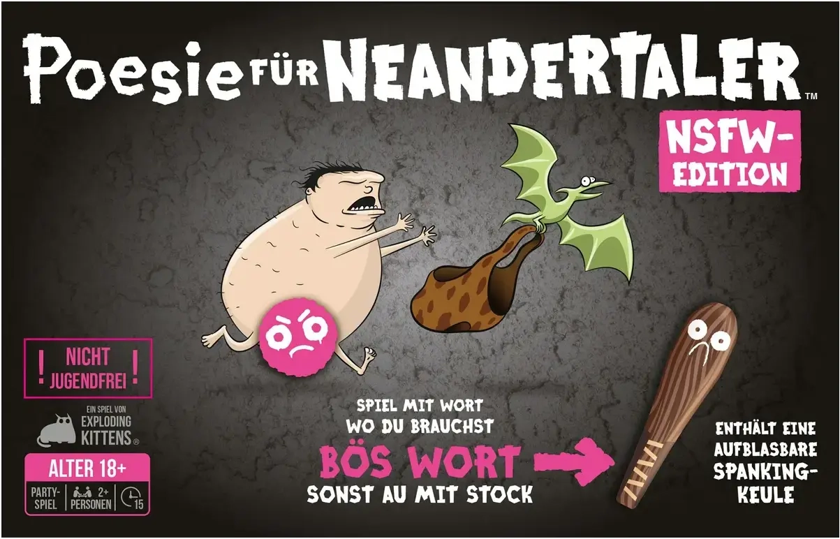 Poesie für Neandertaler - NSFW Edition