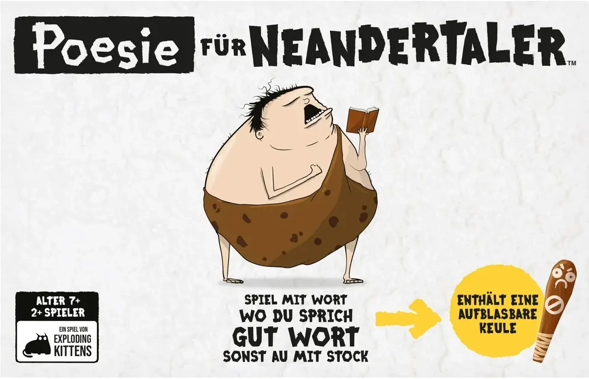 Poesie für Neandertaler