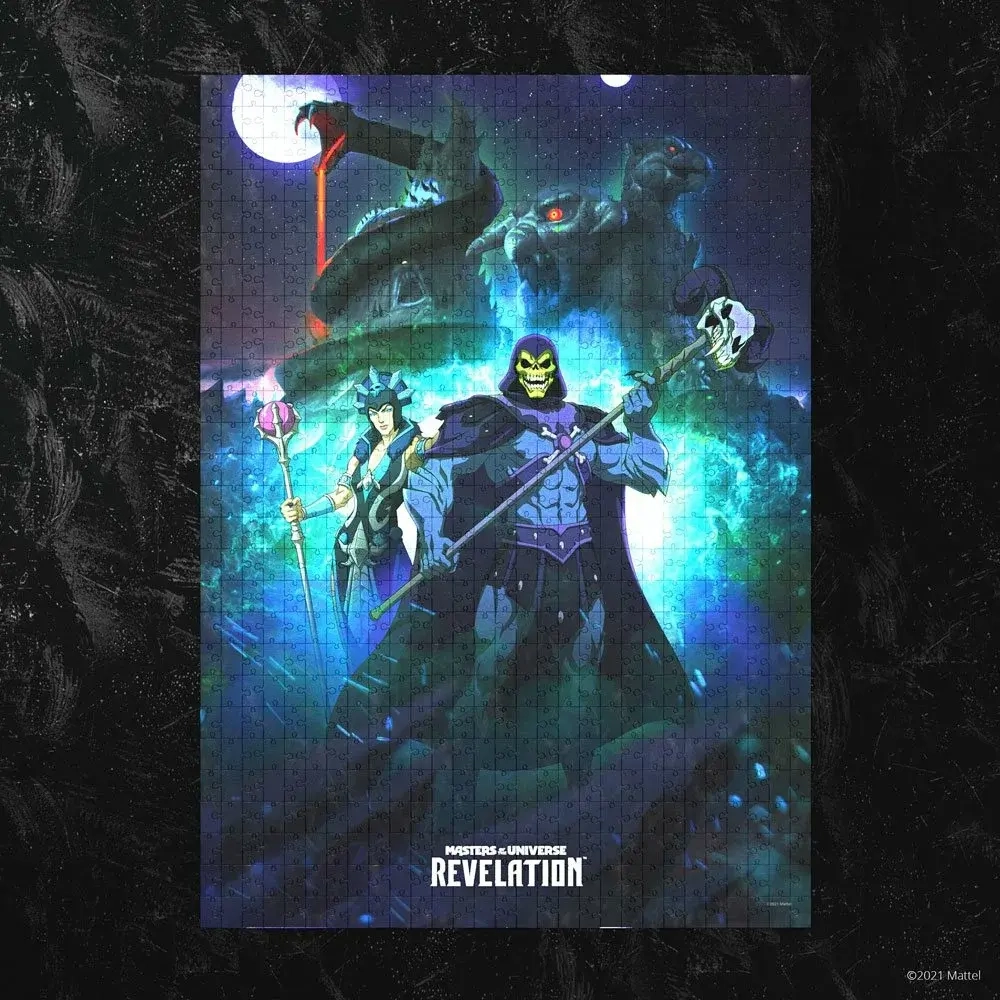 Masters of the Universe: Revelation - Puzzle Skeletor  and Evil-Lyn (1000 Teile)