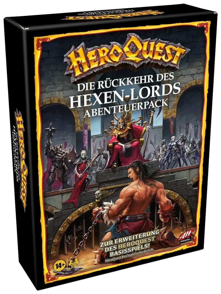 HeroQuest Erweiterung - Die Rückkehr des Hexen-Lords