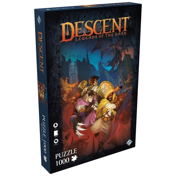 Descent Legenden der Finsternis - 1000 Teile Puzzle