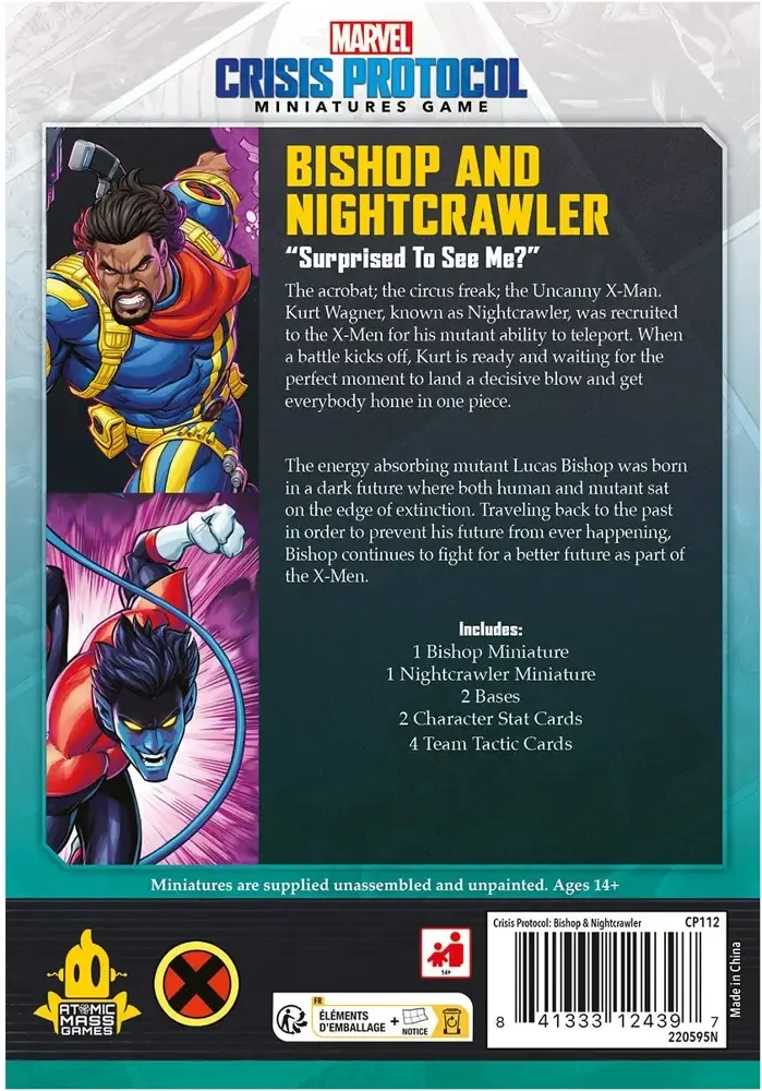 Marvel: Crisis Protocol – Bishop & Nightcrawler