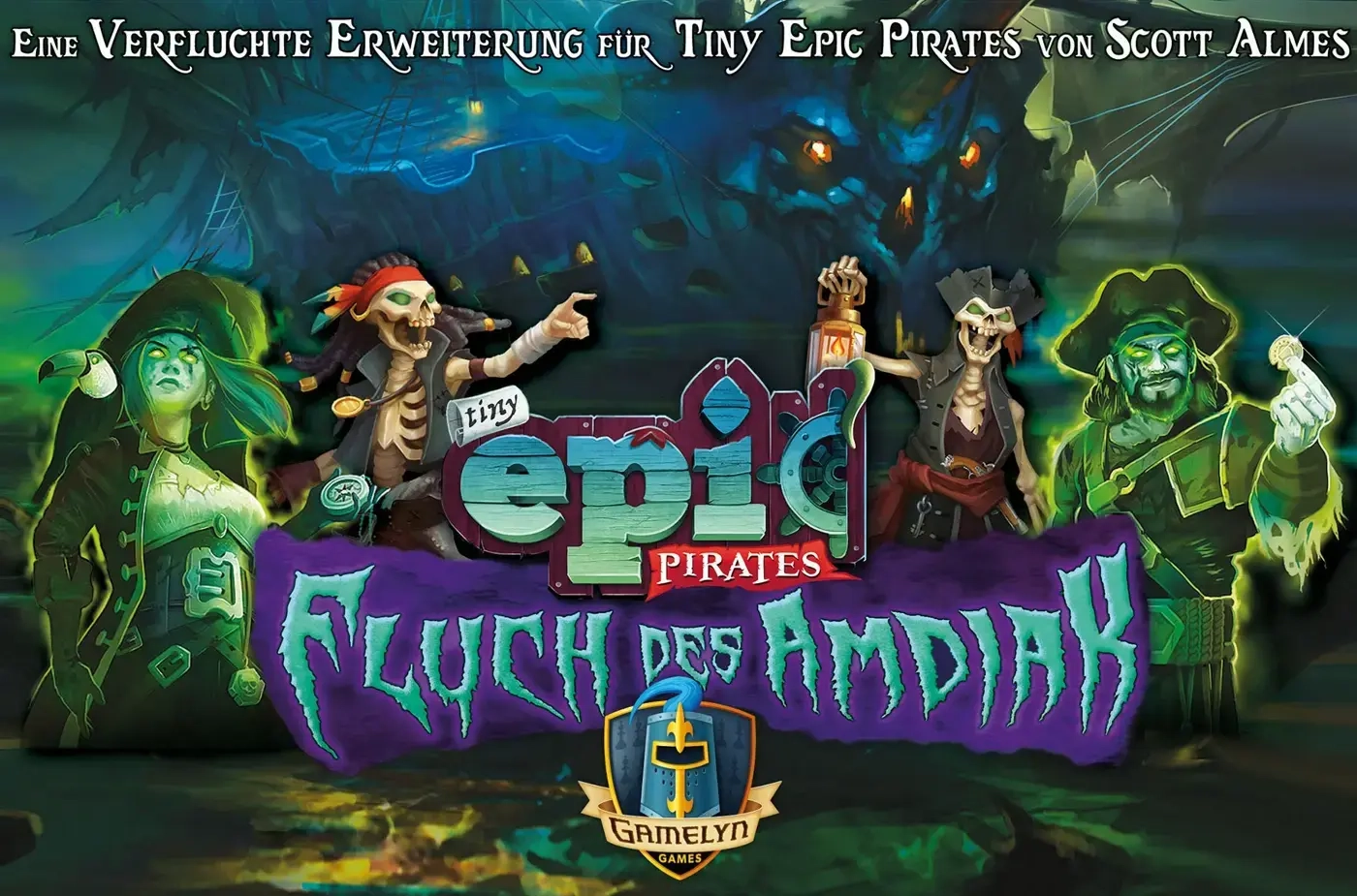 Tiny Epic Pirates Erweiterung - Fluch des Amdiak