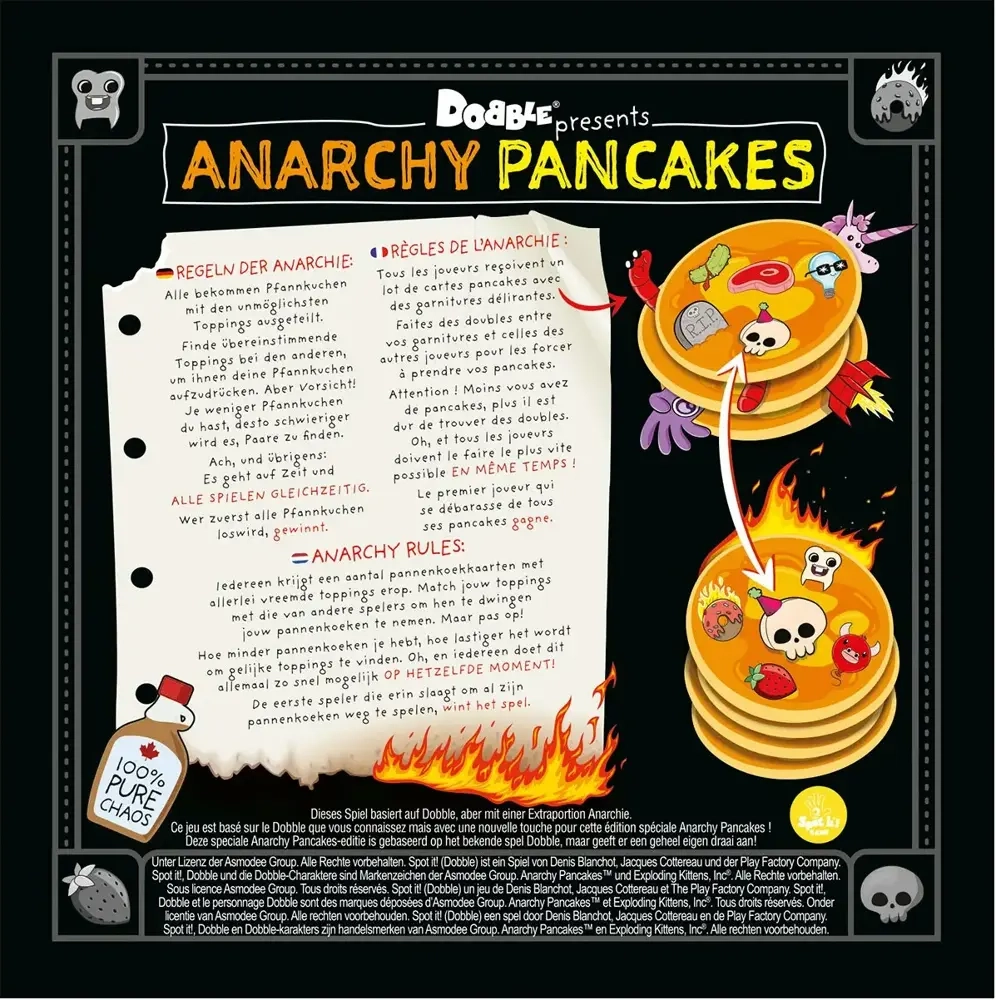 Dobble Anarchy Pancakes