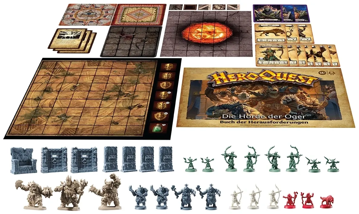 Heroquest - Die Horde der Oger Abenteuerpack - DE