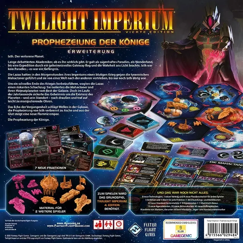 Twilight Imperium 4. Edition - Prophezeiung der Könige - Erweiterung