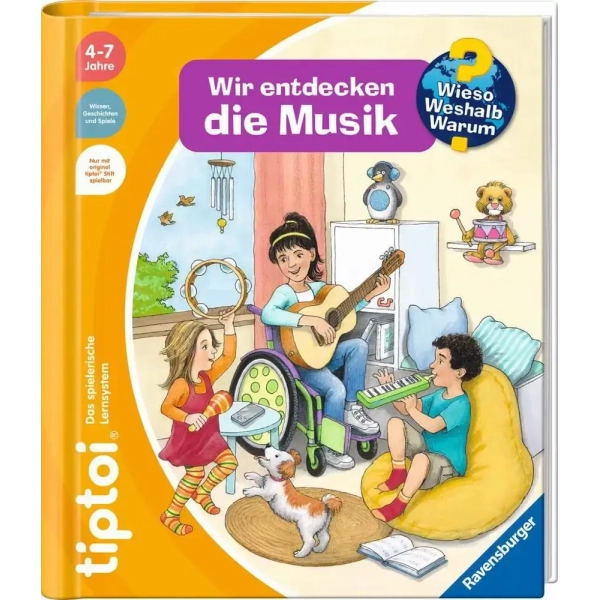 Tiptoi Wieso? Weshalb? Warum? Wir entdecken die Musik, Lernbuch