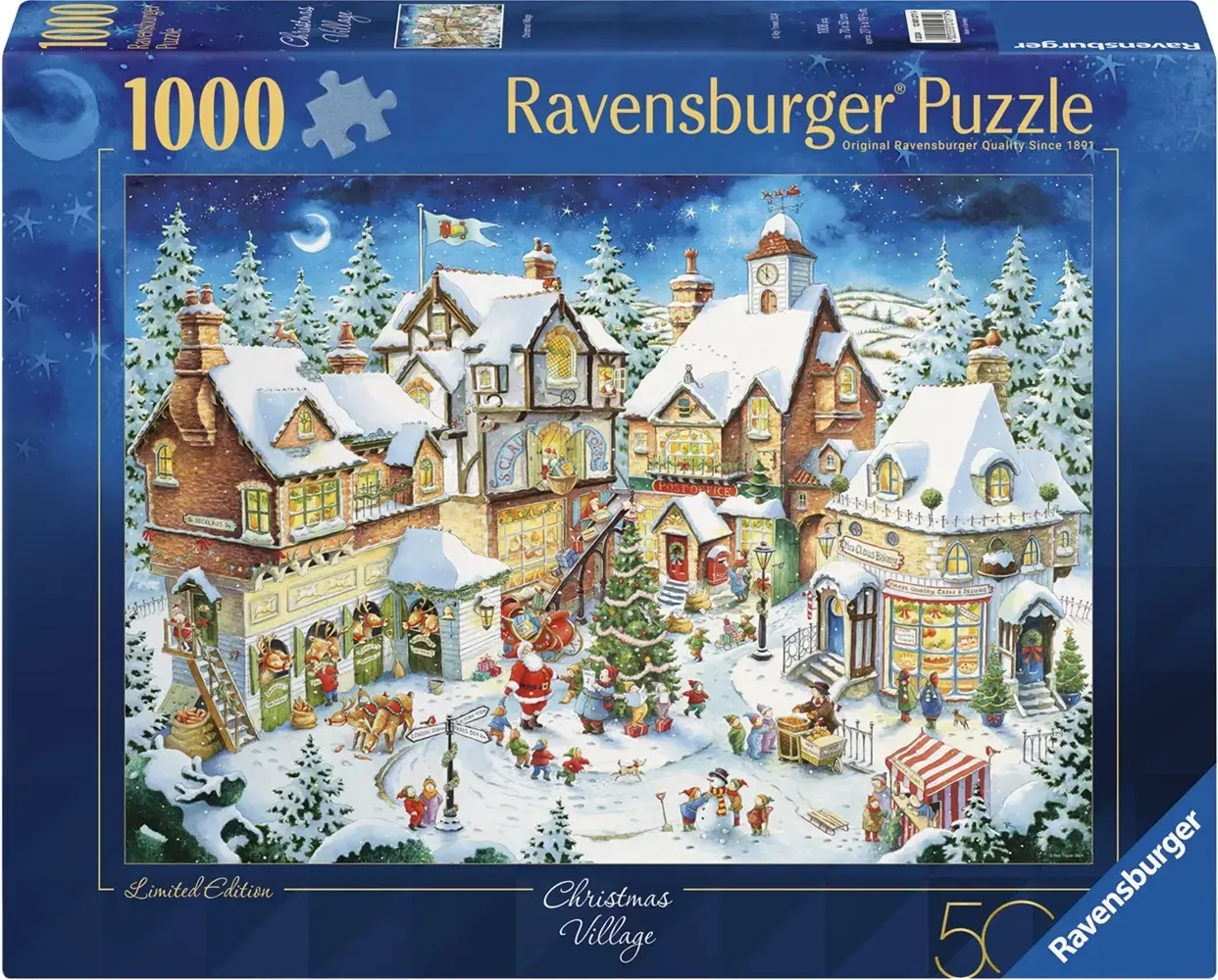 Ravensburger 50-jähriges Jubiläum: Weihnachtsdorf - Limited Edition