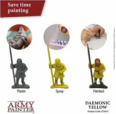 Army Painter  Primer: Daemonic Yellow (400ml)