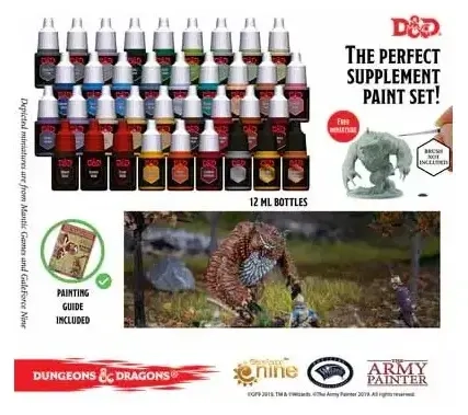 Army Painter - D&D Nolzur's Marvelous Pigments - Monsters Paint Set