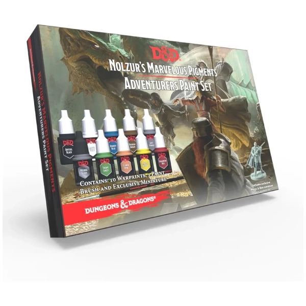 Army Painter - The Adventurers Paint Set - D&D Nolzur's Marvelous Pigment