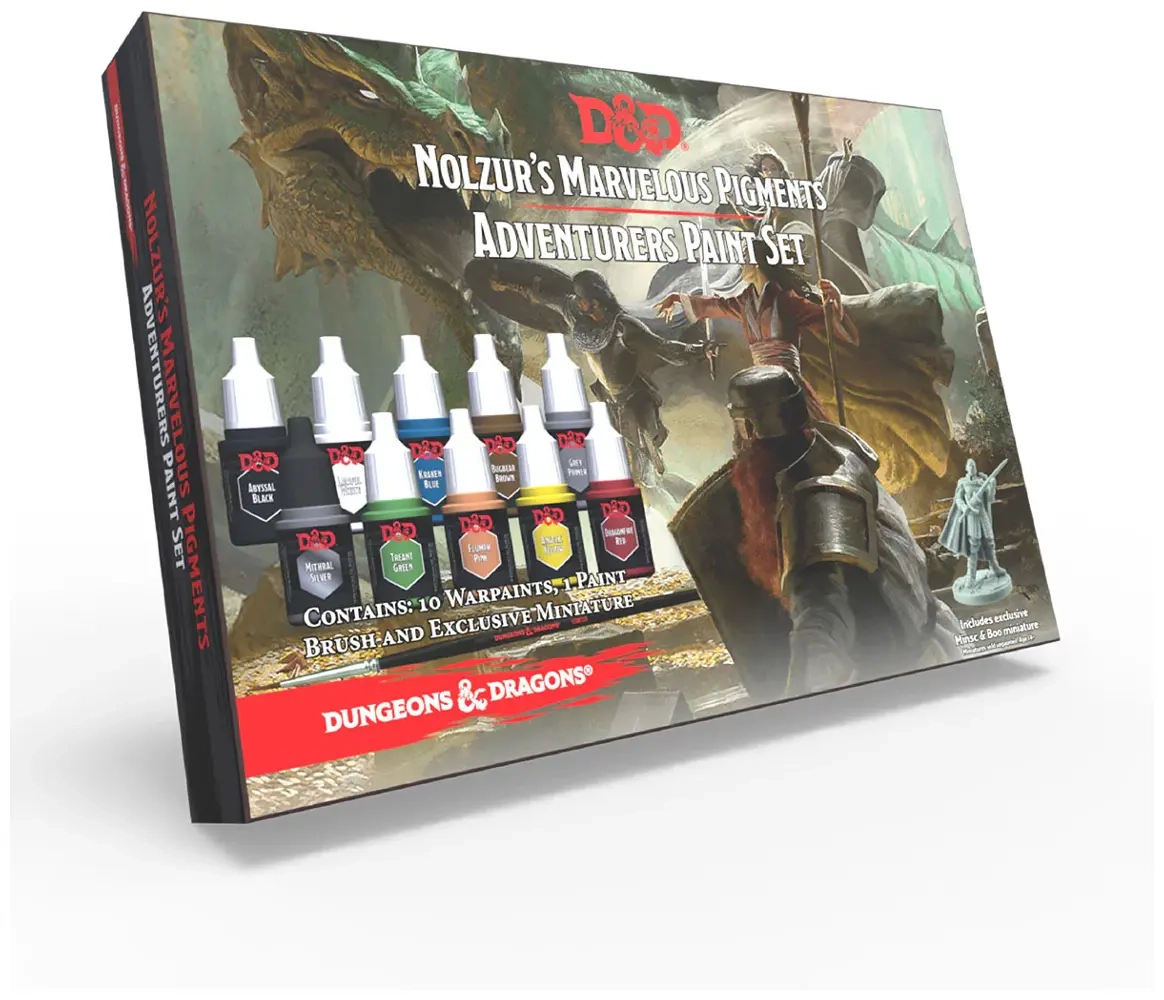 Army Painter - The Adventurers Paint Set - D&D Nolzur's Marvelous Pigment