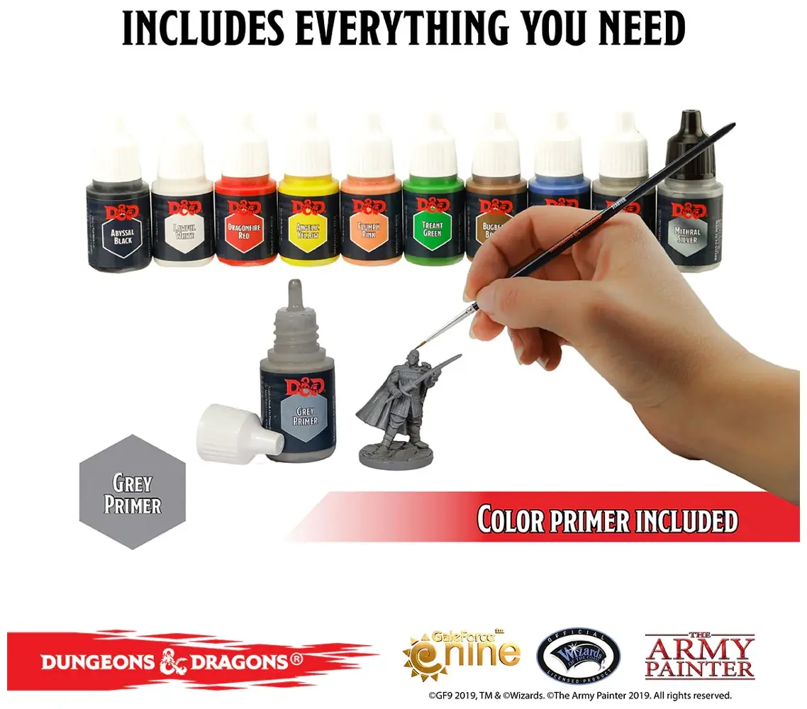 Army Painter - The Adventurers Paint Set - D&D Nolzur's Marvelous Pigment