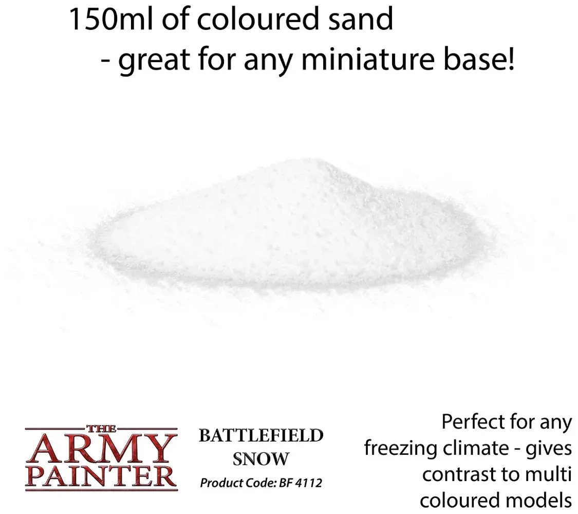 Army Painter Battlefield Snow