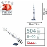 3D Puzzle - Apollo Saturn V Rakete