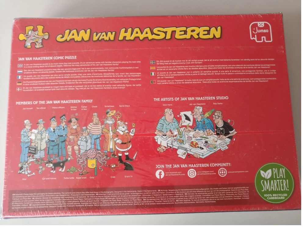 Verkehrschaos - Jan van Haasteren (Defekte Verpackung)