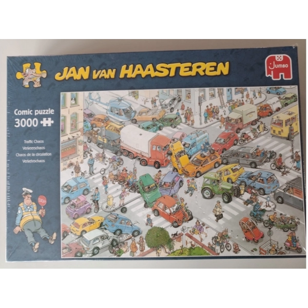 Verkehrschaos - Jan van Haasteren (Defekte Verpackung)