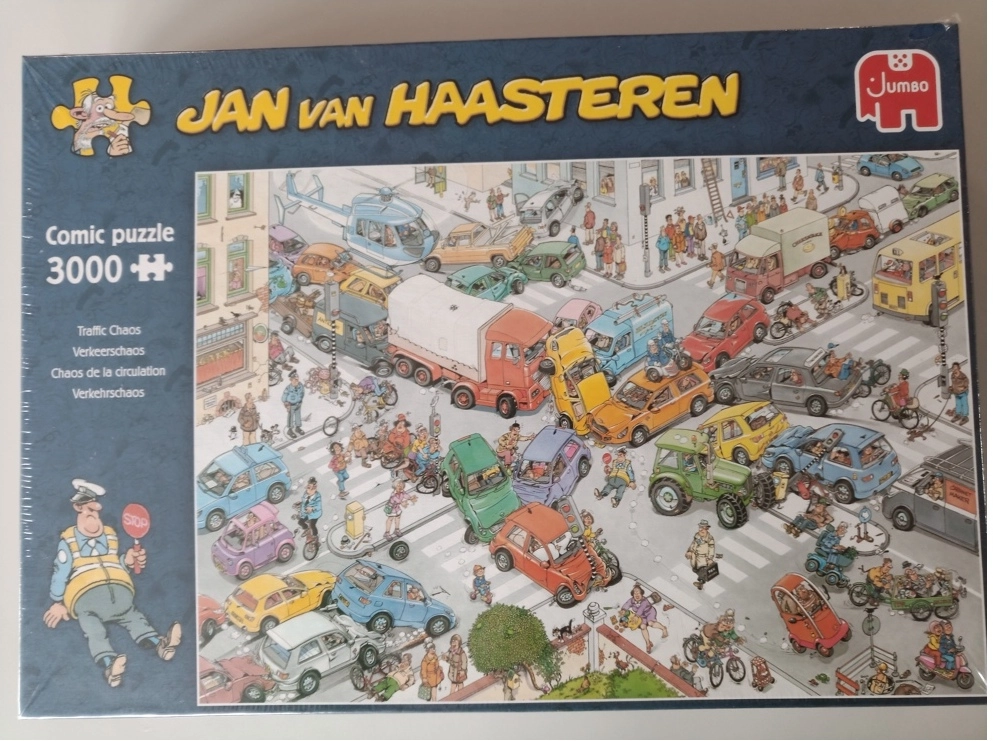 Verkehrschaos - Jan van Haasteren (Defekte Verpackung)