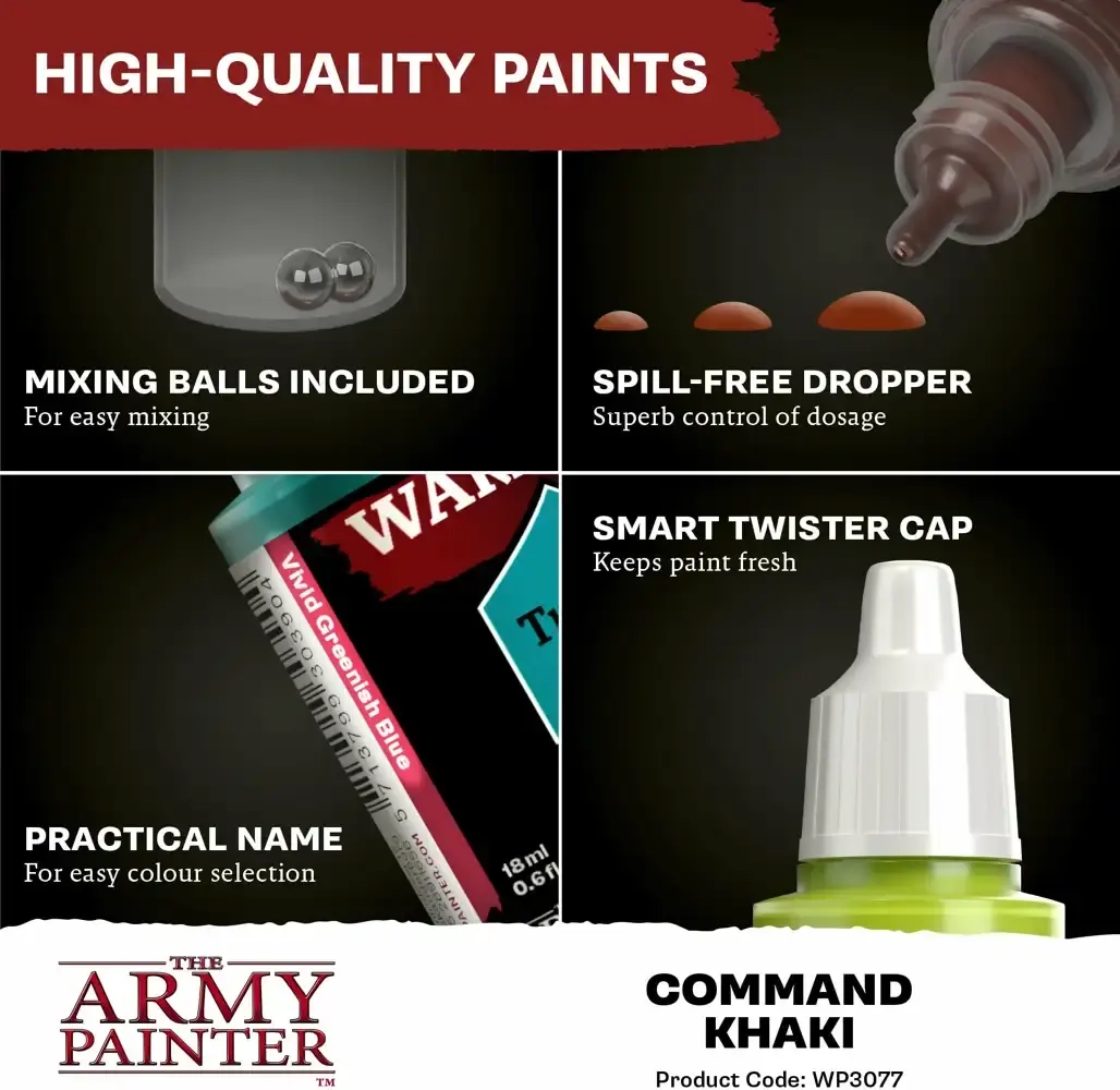 Warpaints Fanatic: Command Khaki