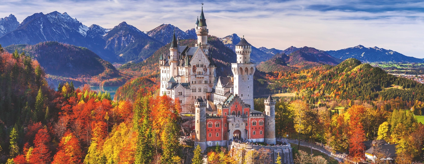 Schloss Neuschwanstein in Bayern