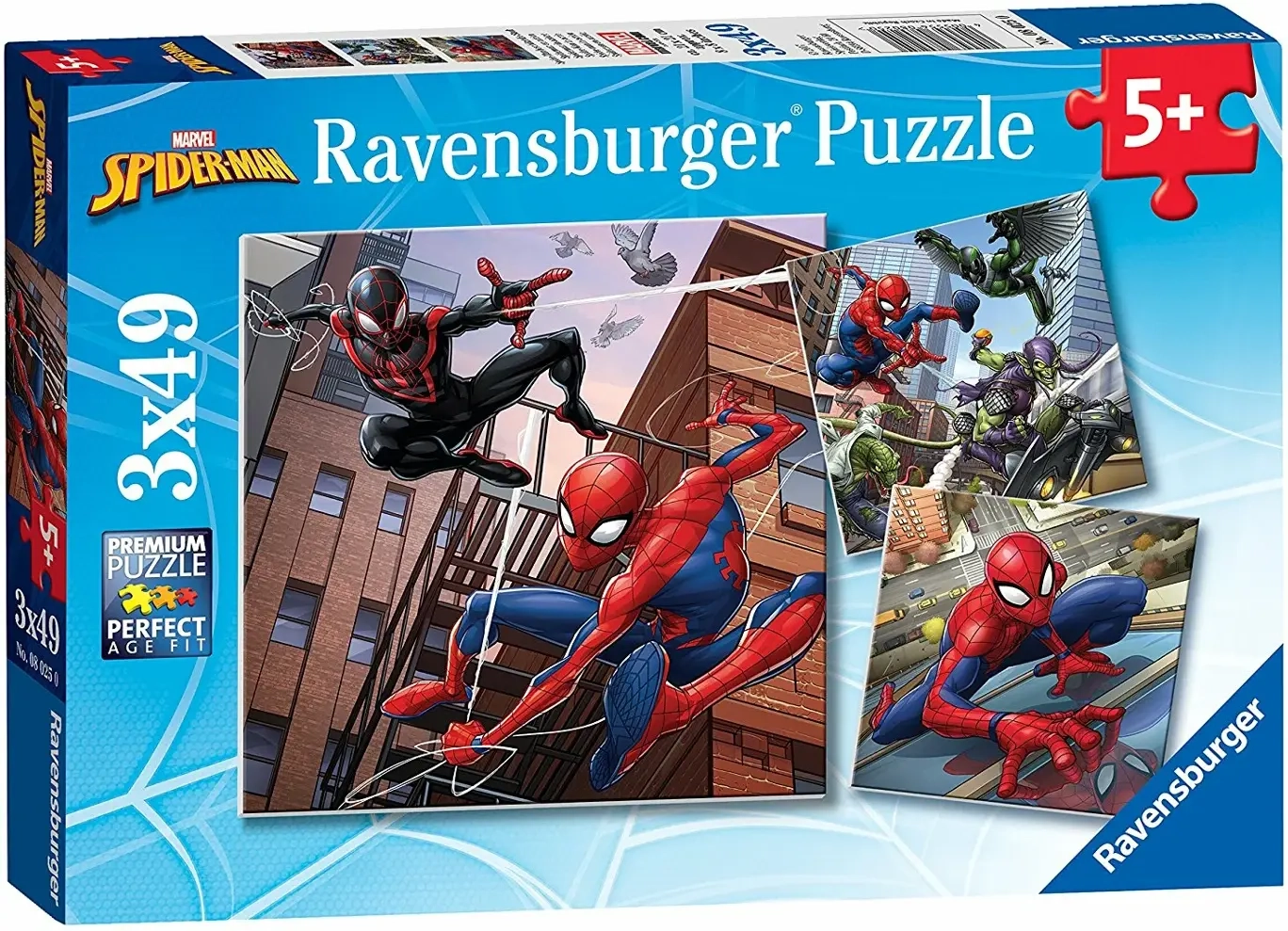 Ravensburger Puzzle Spiderman 3 x 49 pcs