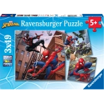 Ravensburger Puzzle Spiderman 3 x 49 pcs