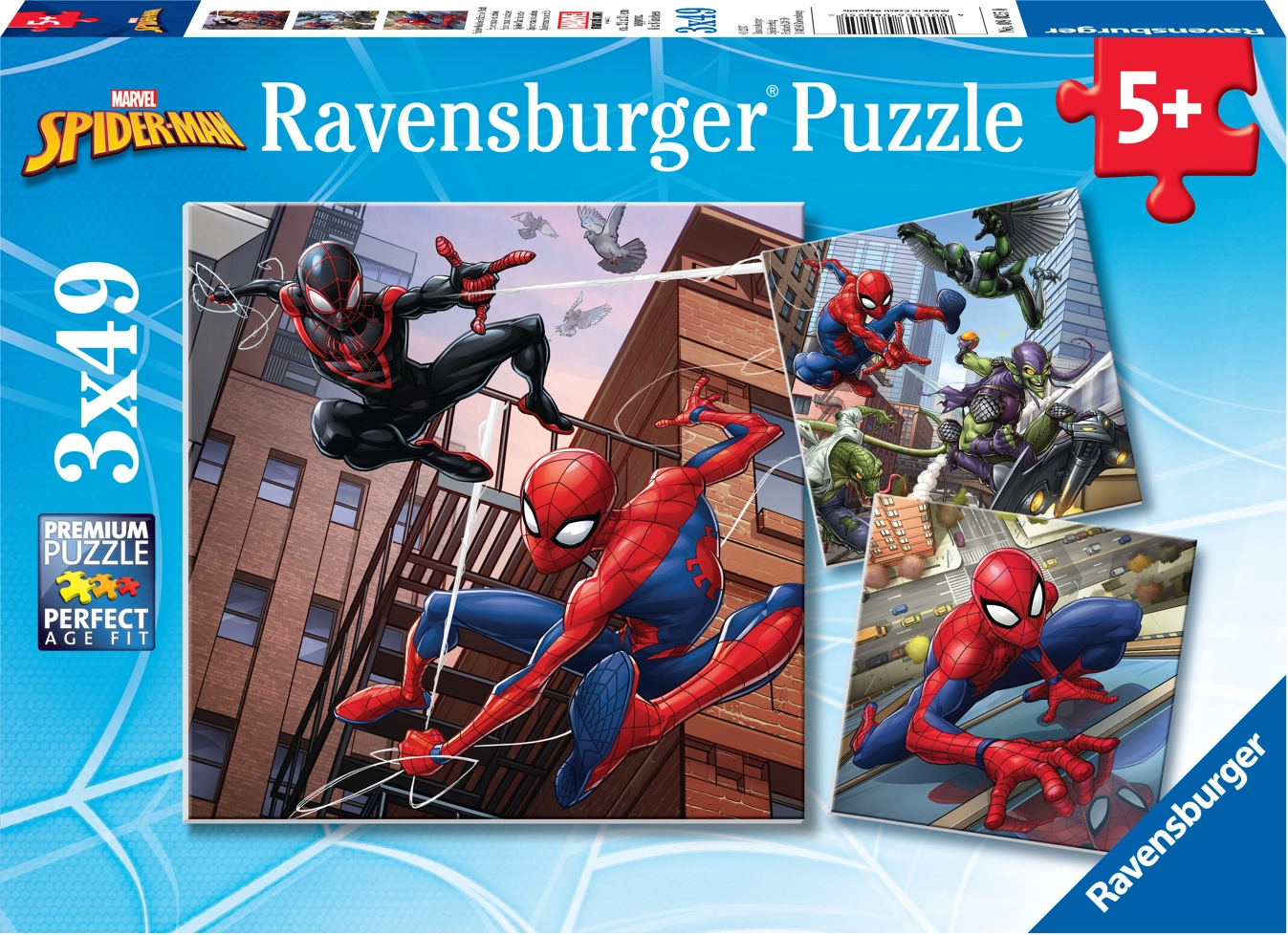 Ravensburger Puzzle Spiderman 3 x 49 pcs