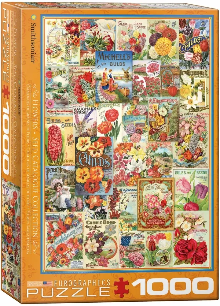 Blumen-Saatgutkatalog