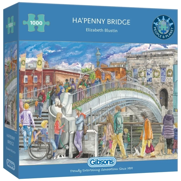 Hapenny Bridge - Elizabeth Blustin