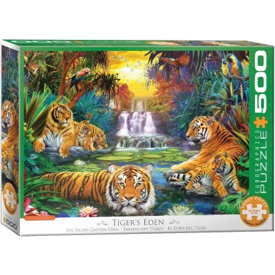 Ein Garten Eden für Tiger