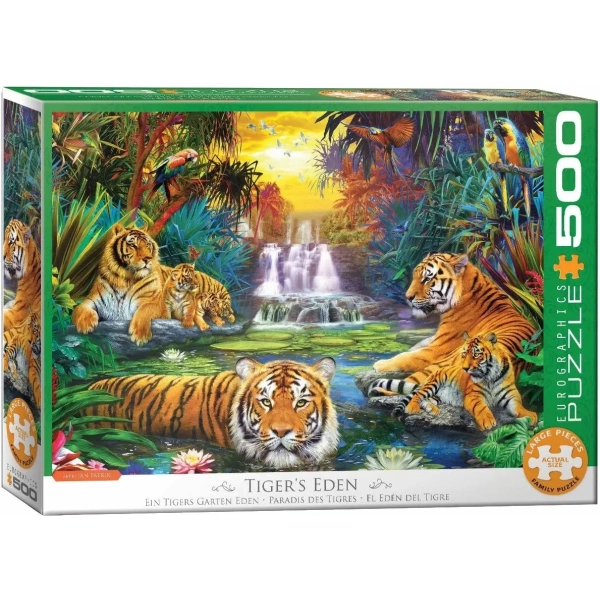 Ein Garten Eden für Tiger