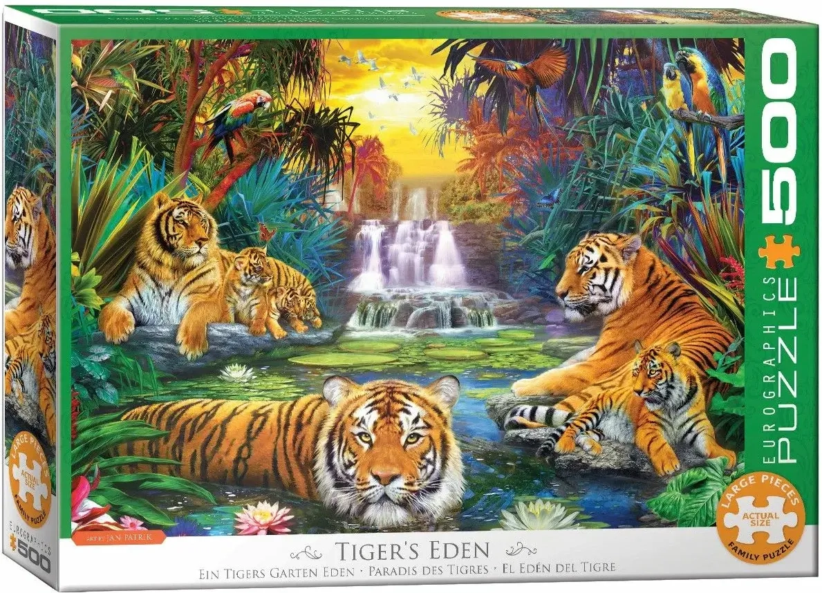 Ein Garten Eden für Tiger