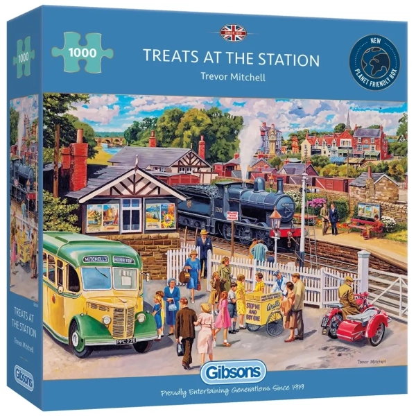 Treats at the Station - Trevor Mitchell