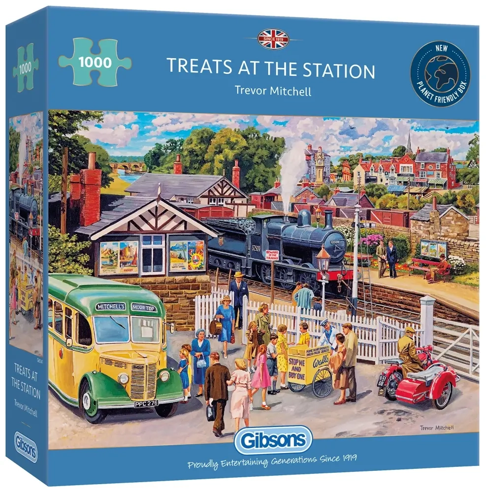 Treats at the Station - Trevor Mitchell