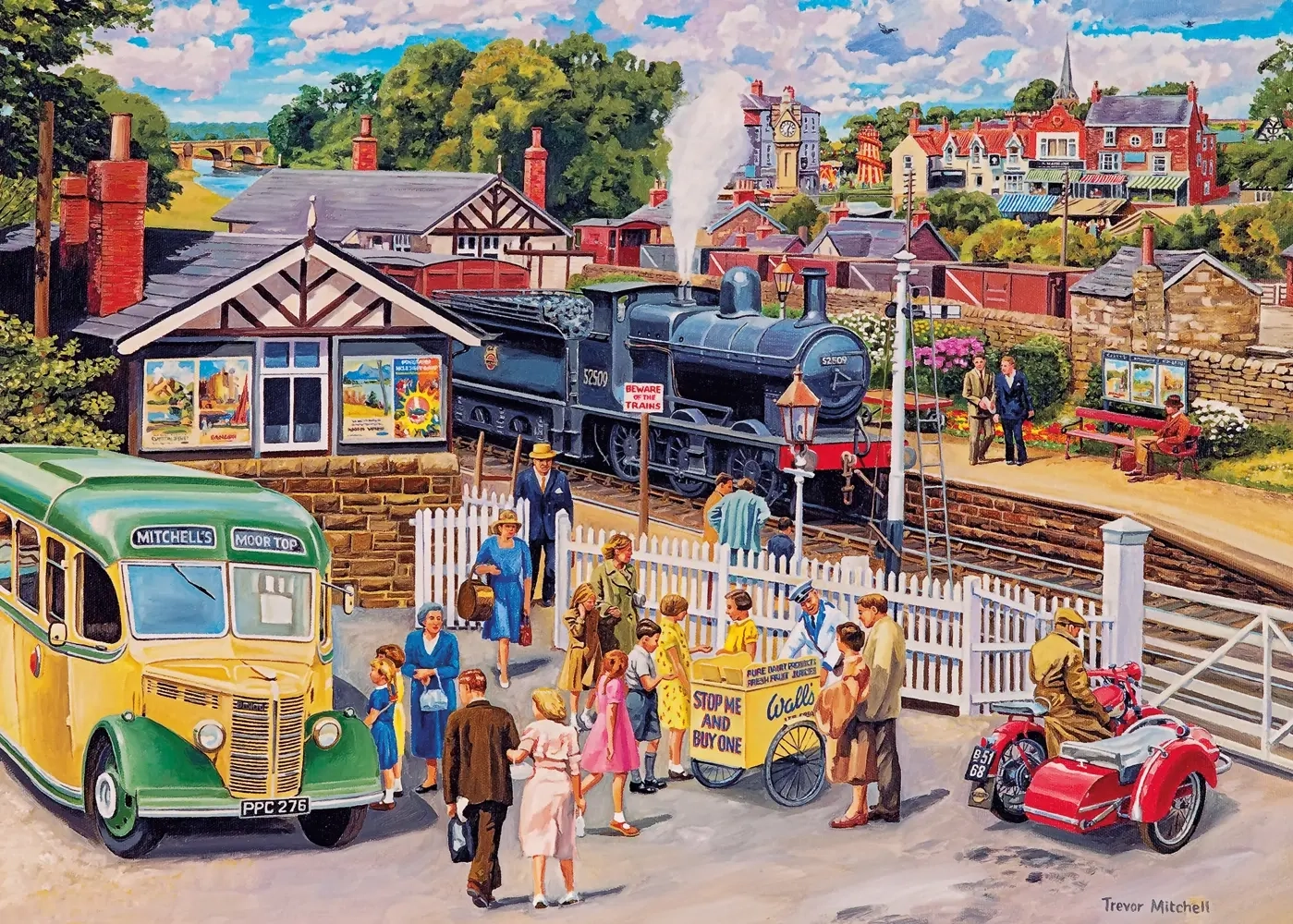 Treats at the Station - Trevor Mitchell