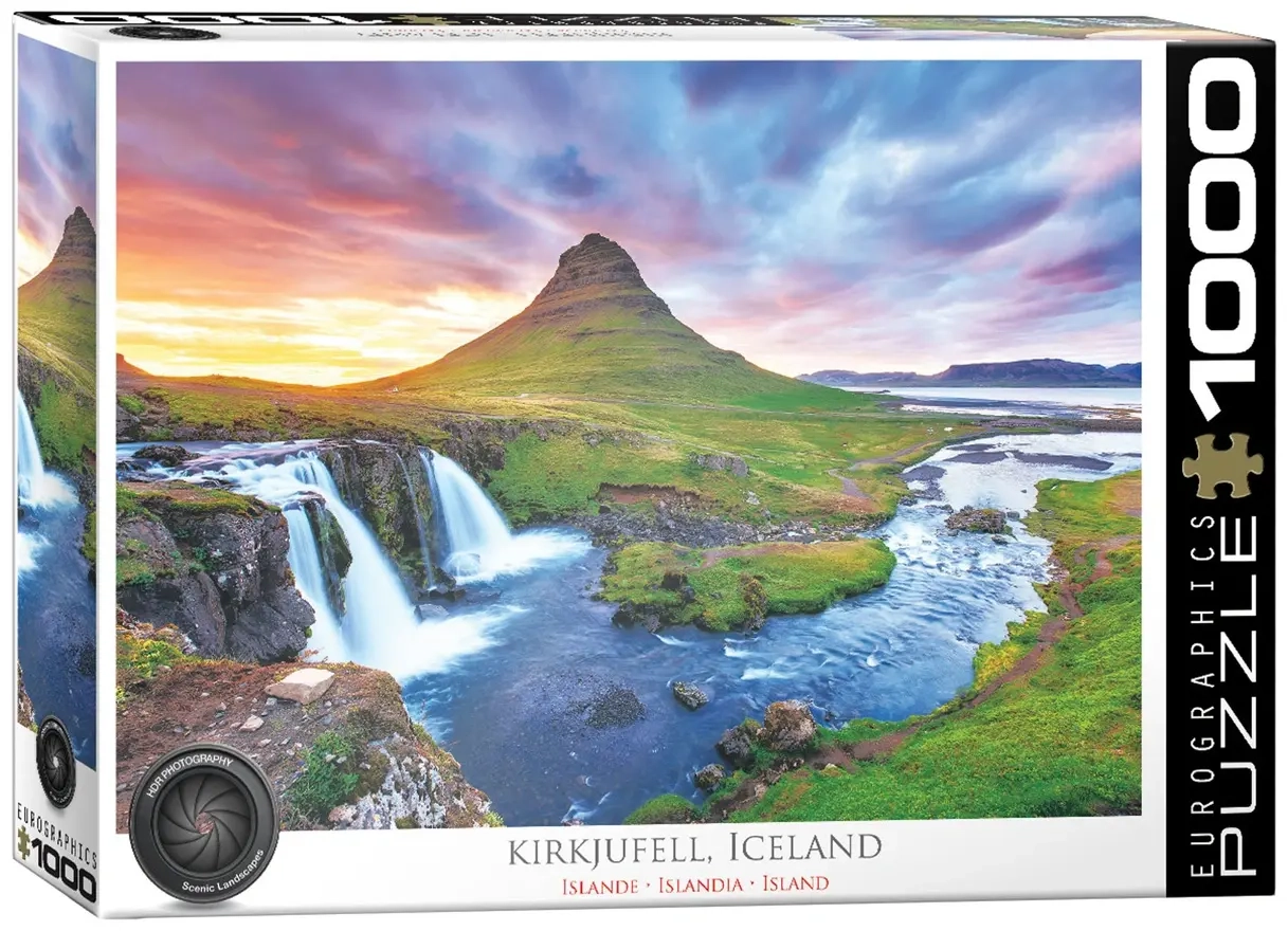 Berg Kirkjufell, Island