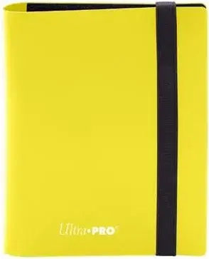 UP - 2-Pocket PRO-Binder - Eclipse Lemon Yellow