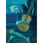 Der alte Gitarrenspieler - Pablo Picasso