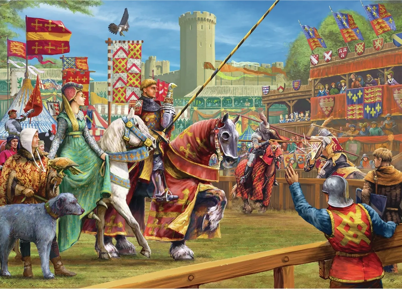 The Joust At Warwick - Mat Edwards