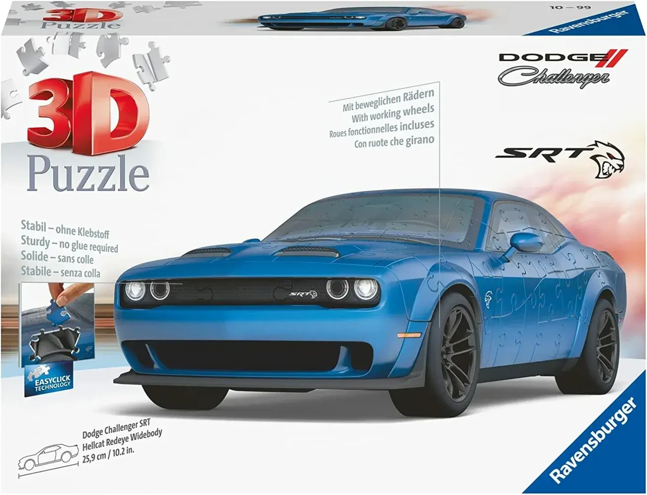 Dodge Challenger SRT - 3D Puzzle