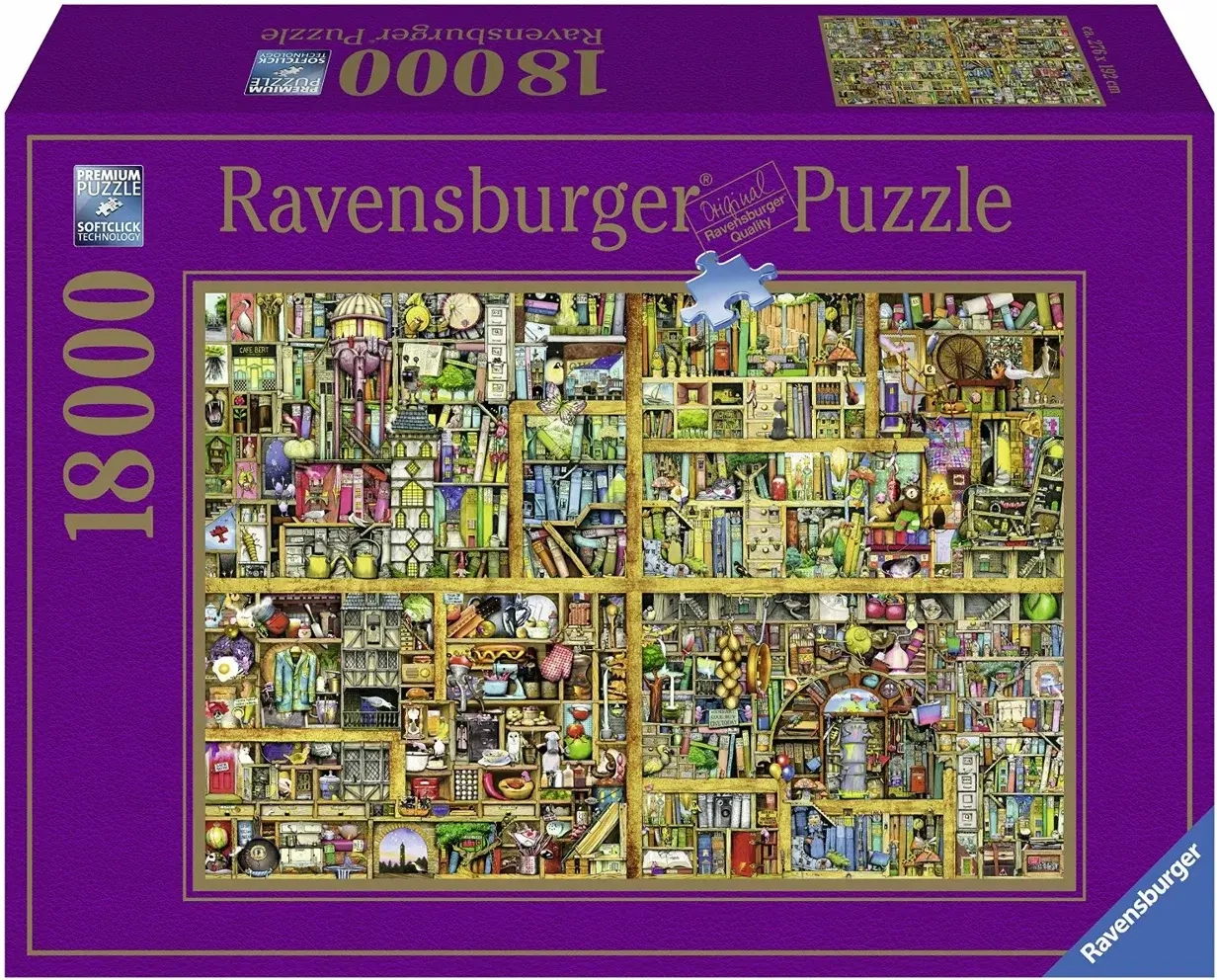 Magisches Bücherregal XXL - 18000 Teile Puzzle