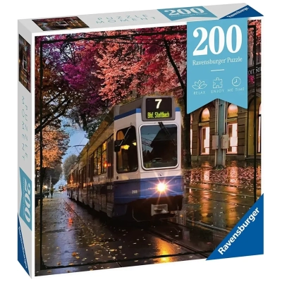 Zürich Tram 7 - Stettbach - Puzzle Moment