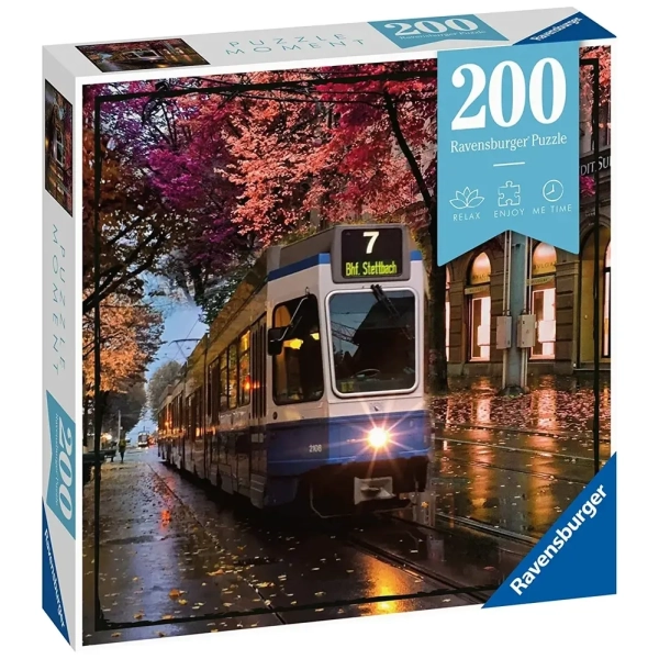 Zürich Tram 7 - Stettbach - Puzzle Moment