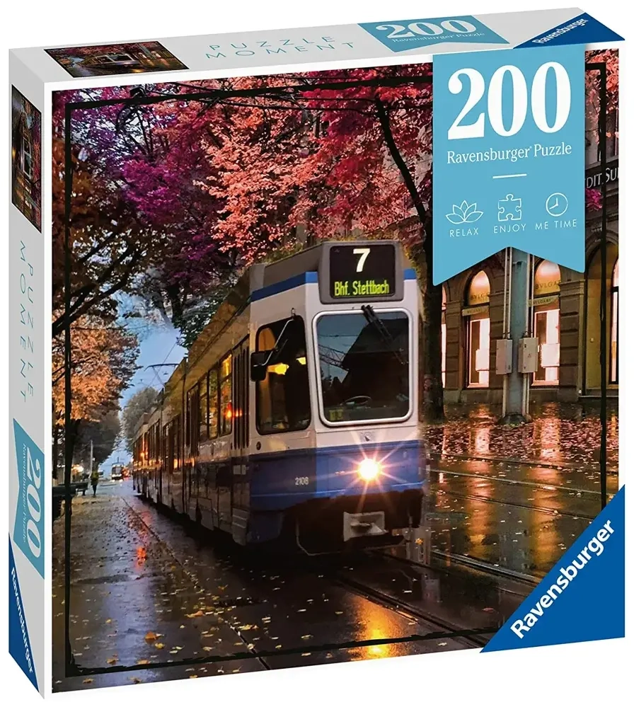 Zürich Tram 7 - Stettbach - Puzzle Moment